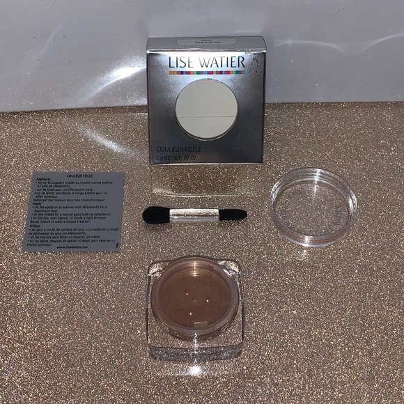 🍒2/$28 or 3/$38🍒 NEW - Lise Watier Loose Pigment Eyeshadow (Gold) - Picture 2 of 6